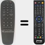 Télécommande pour remplacer RC19133001/01 (313922887051)