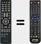 Télécommande pour remplacer WC-SB1 (72799183)