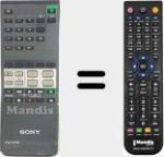 Télécommande pour remplacer RM-671 (A1470858A)