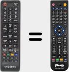 Télécommande pour remplacer AA59-00666A