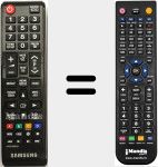 Télécommande pour remplacer AA59-00802A