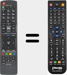 Télécommande pour remplacer AKB72915238