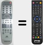 Replacement remote control for DIG001