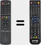 Télécommande pour remplacer H001