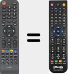 Télécommande pour remplacer H003