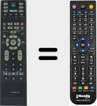 Télécommande pour remplacer MI-671090010S