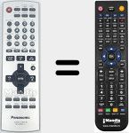 Télécommande pour remplacer N2QAJB000131