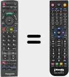 Replacement remote control for N2QAYB00659