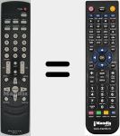 Replacement remote control for RC-LTL