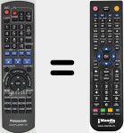 Télécommande pour remplacer N2QAYB000198