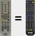Télécommande pour remplacer PR37020