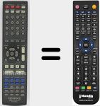 Télécommande pour remplacer RC-R0923J