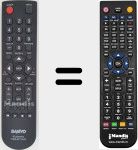 Télécommande pour remplacer RC200NS00