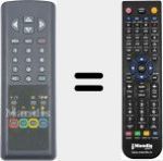 T&eacute;l&eacute;commande pour remplacer RC 2134.1