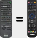 Télécommande pour remplacer RM-SV4800
