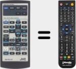 T&eacute;l&eacute;commande pour remplacer RM-RK230