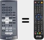 Télécommande pour remplacer RMT-D194