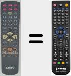 Télécommande pour remplacer FXWB