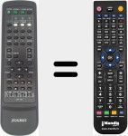 Replacement remote control for SR-167