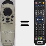 T&eacute;l&eacute;commande pour remplacer U3-800R