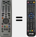 Télécommande pour remplacer URC39860