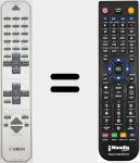 Télécommande pour remplacer GX505 (V524840)