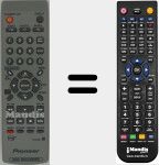 Télécommande pour remplacer VXX2981
