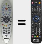 T&eacute;l&eacute;commande pour remplacer Ono005