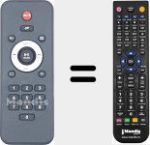 T&eacute;l&eacute;commande pour remplacer BOX-35LED