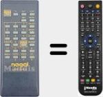 Télécommande pour remplacer CR-2000