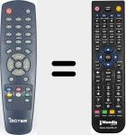 Télécommande pour remplacer DIGT001