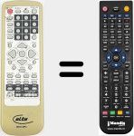 Replacement remote control for ELTA001