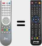 Télécommande pour remplacer Iris003