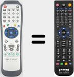 Replacement remote control for MAXIMUM002