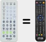 Replacement remote control for RC-1700