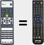 Télécommande pour remplacer RC2400