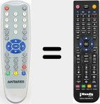 Télécommande pour remplacer REMCON1746