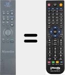 T&eacute;l&eacute;commande pour remplacer REMCON1775