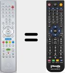 Replacement remote control for REMCON1866