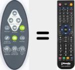 Replacement remote control for RVC1