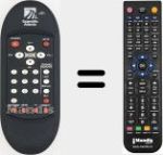 T&eacute;l&eacute;commande pour remplacer SCI001