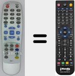 Télécommande pour remplacer MV-4401