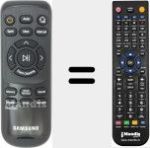 Télécommande pour remplacer DJ96-00191B