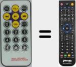 Replacement remote control for Music Speaker