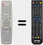 Télécommande pour remplacer REMCON785