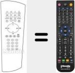 Replacement remote control for REMCON592