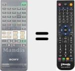 T&eacute;l&eacute;commande pour remplacer RM-820 (146578311)