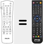 Télécommande pour remplacer REMCON049