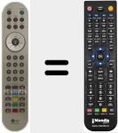 Télécommande pour remplacer 6710V00091A