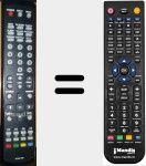 Replacement remote control for RC00170P